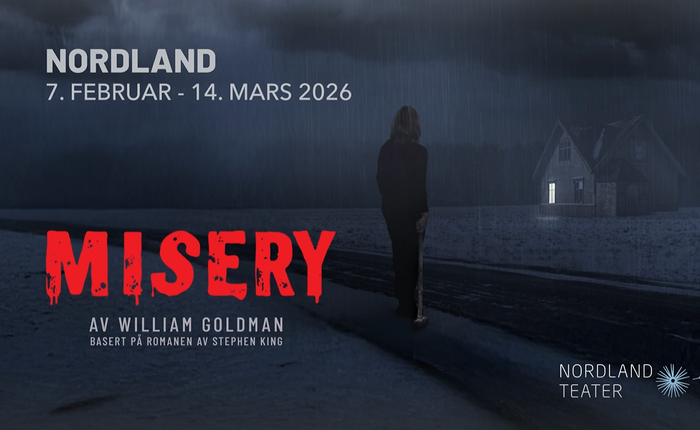 Nordland Teater med stykket, "Misery