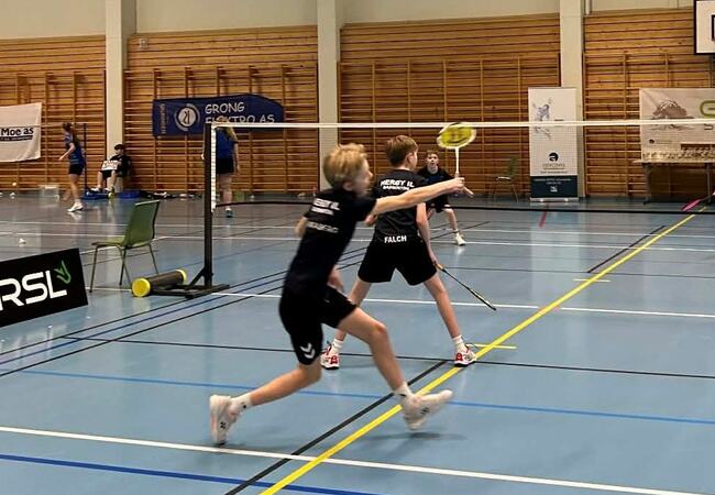 Johan Vik-Mo Falch til venstre og Håkon Elias Jørgensen til høyre