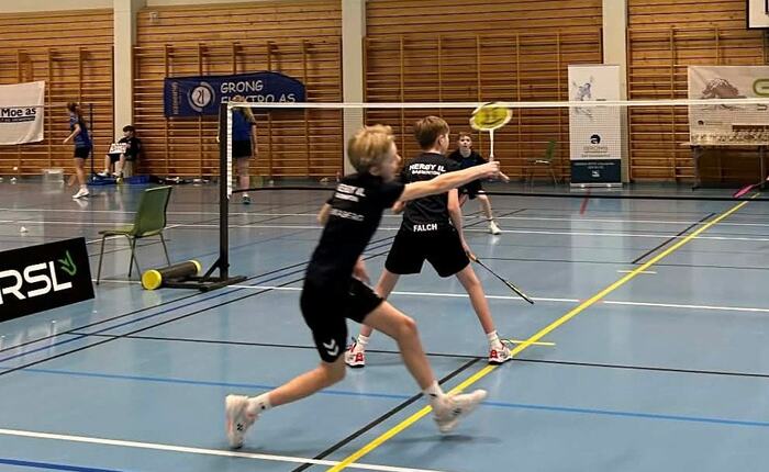 Johan Vik-Mo Falch til venstre og Håkon Elias Jørgensen til høyre