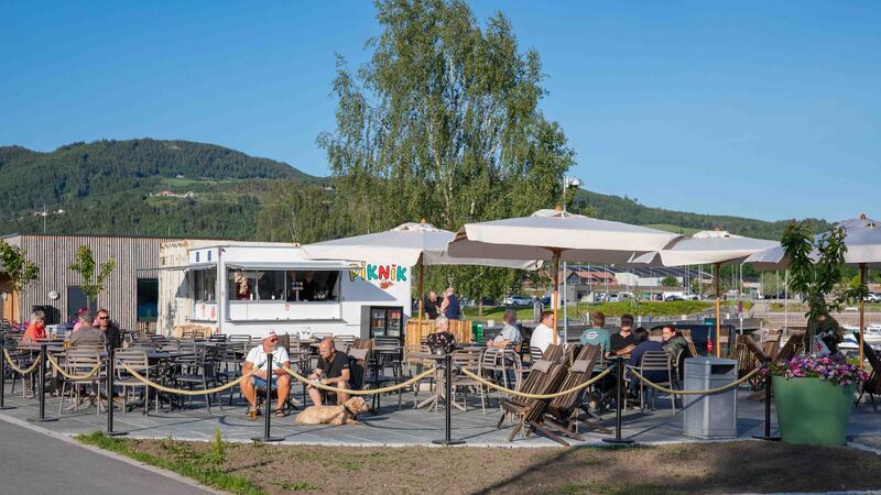 Bilde fra uteservering