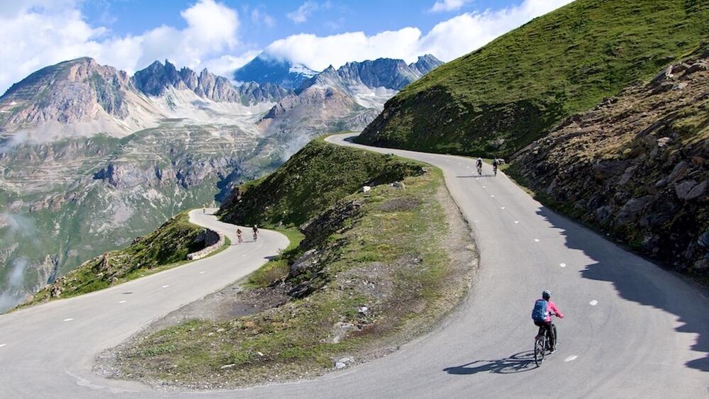 Col Iseran en vélo