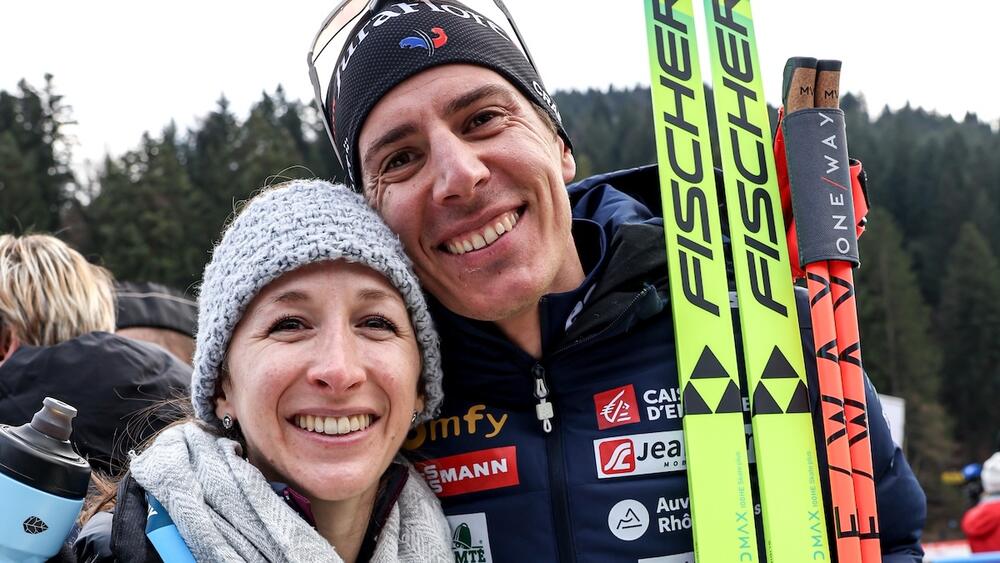 Quentin Fillon Maillet et Lydie