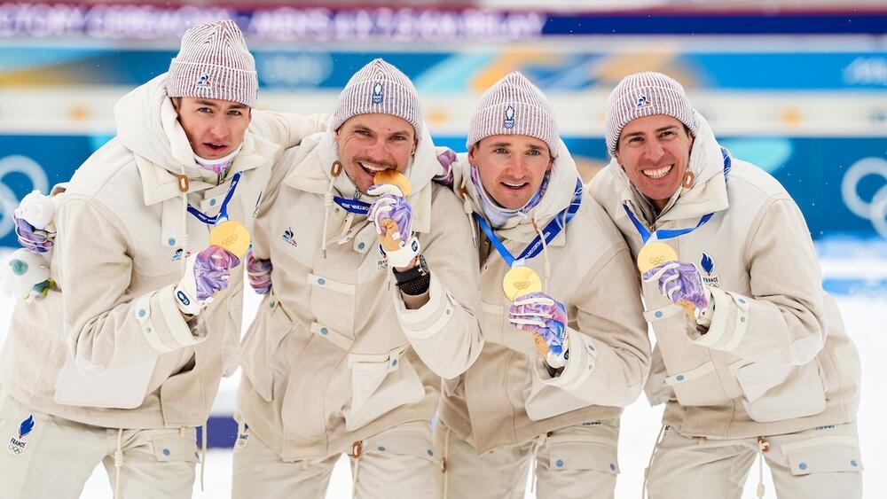 Biathlon - France Championne olympique