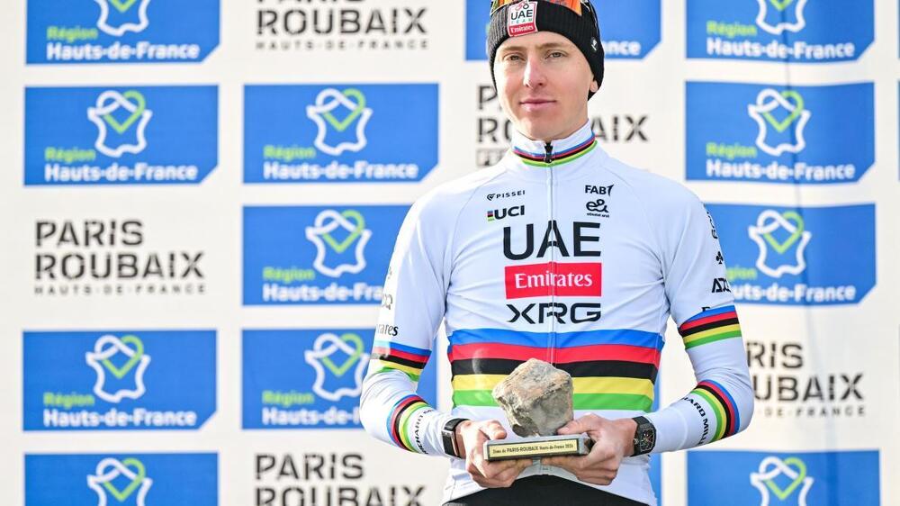 Tadej Pogacar Roubaix