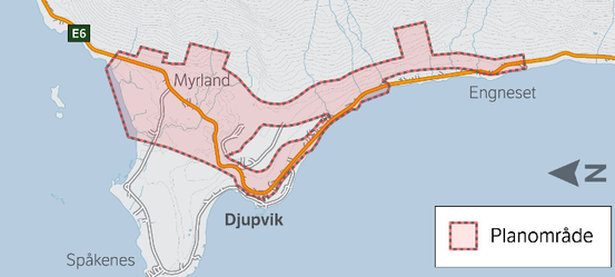 Engneset-Myrland - Planområde