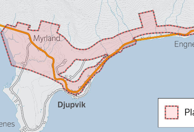 Engneset-Myrland - Planområde
