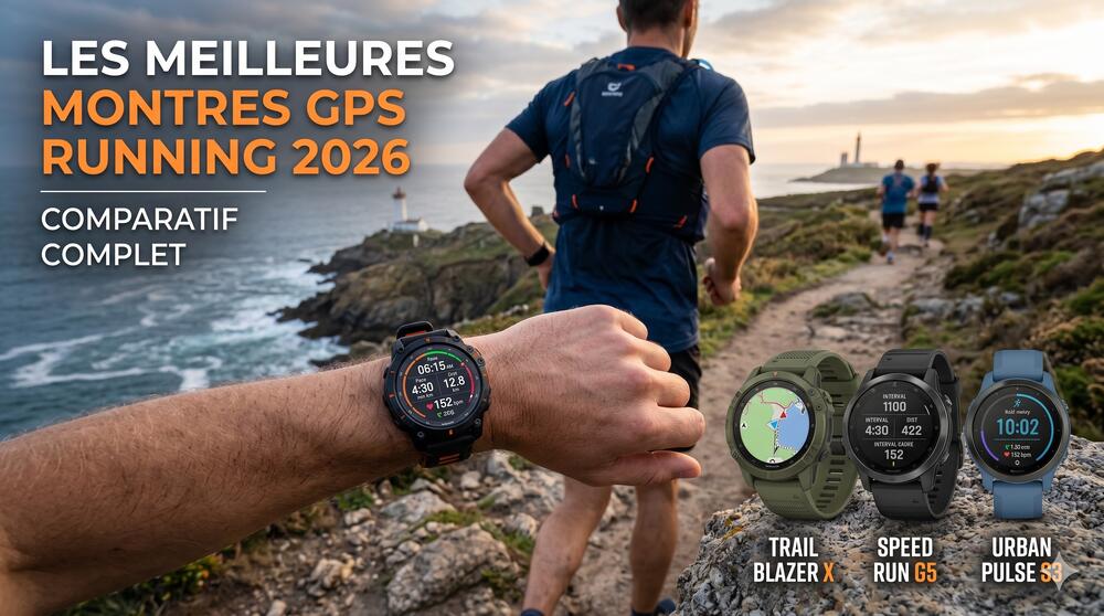 Les meilleures montres GPS 2026