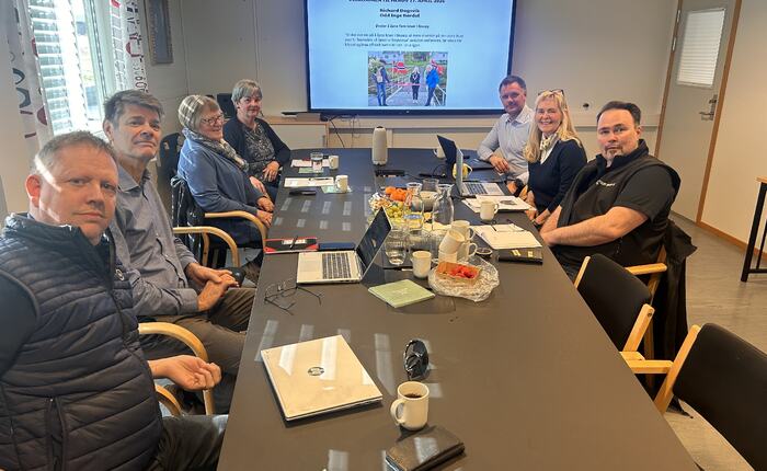 Møte mellom fylkeskommunen og BRAfast 17