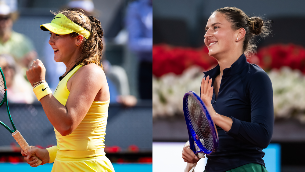 Mirra Andreeva Marta Kostyuk