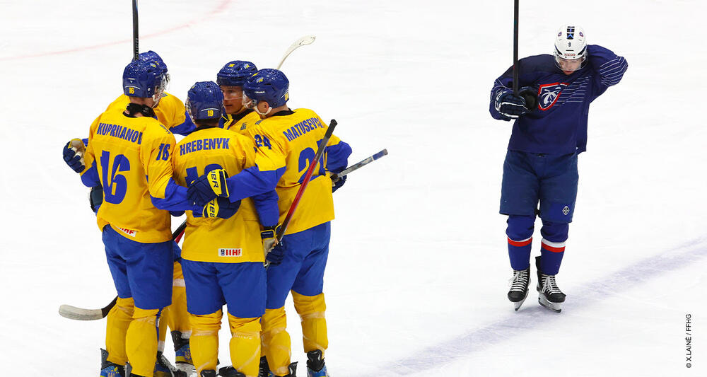 Ukraine France Hockey