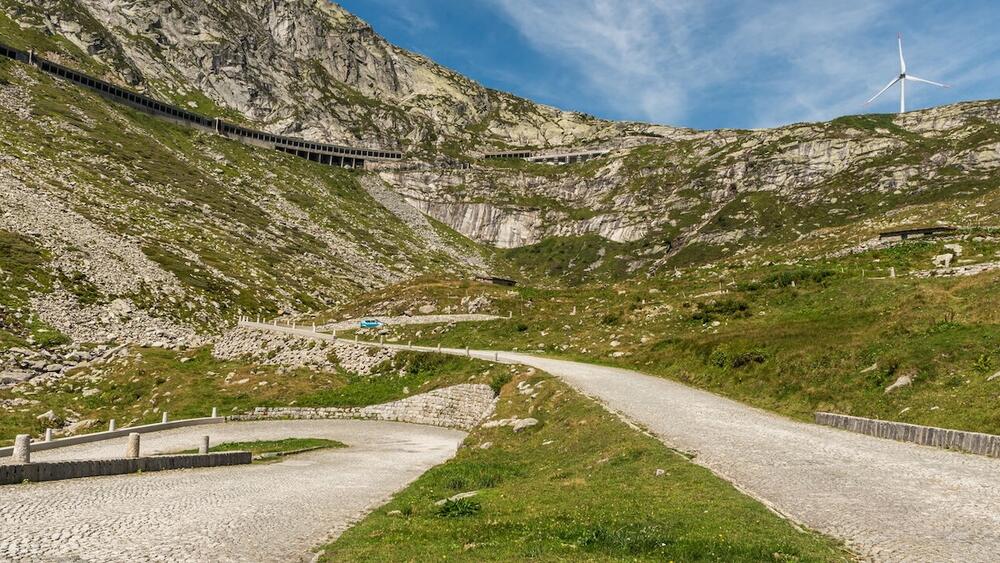 col du Gothard a vélo
