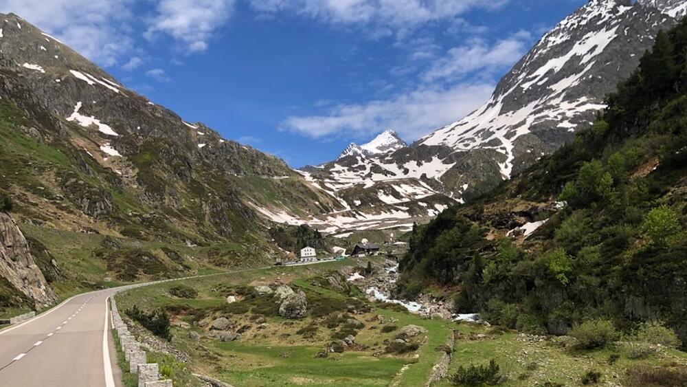 Col du Susten à vélo