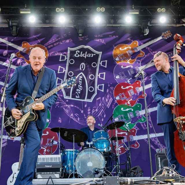 Eldar Vågan trio på scenen