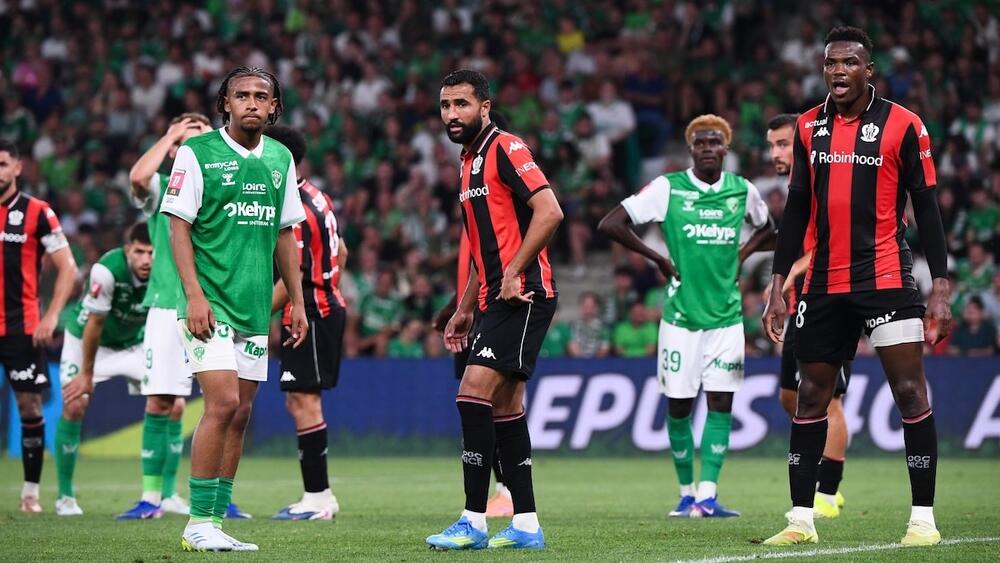 Photo : Organisation Nice Saint Etienne