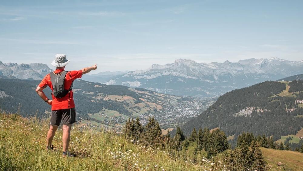 Randonnée à Megève