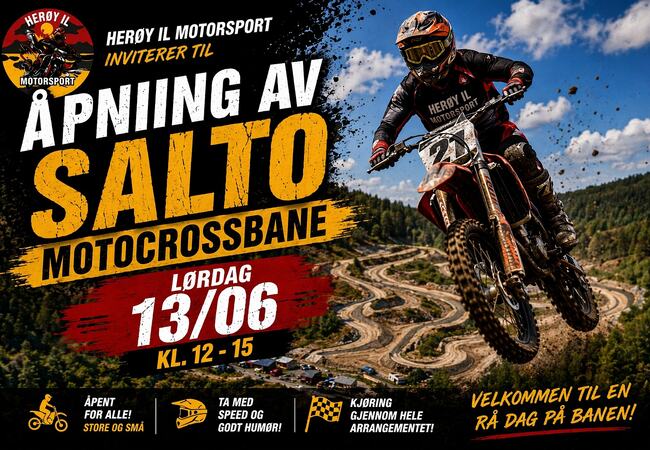 Åpning av ny motocrossbane