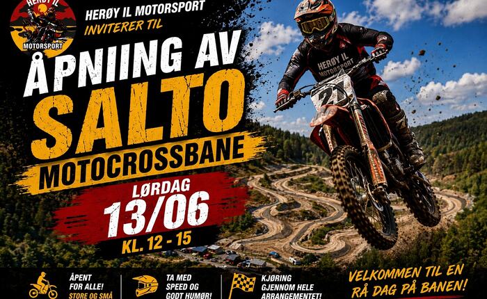 Åpning av ny motocrossbane