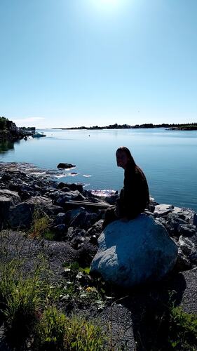 Fint mot Tennsundet. (Foto: Kristin Grande)