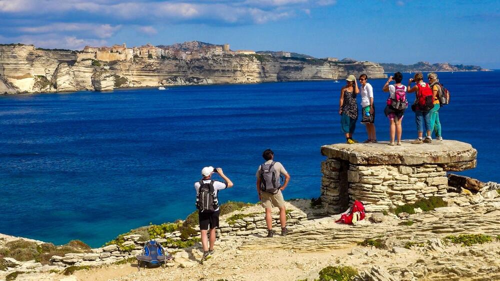 Randonnée à Bonifacio