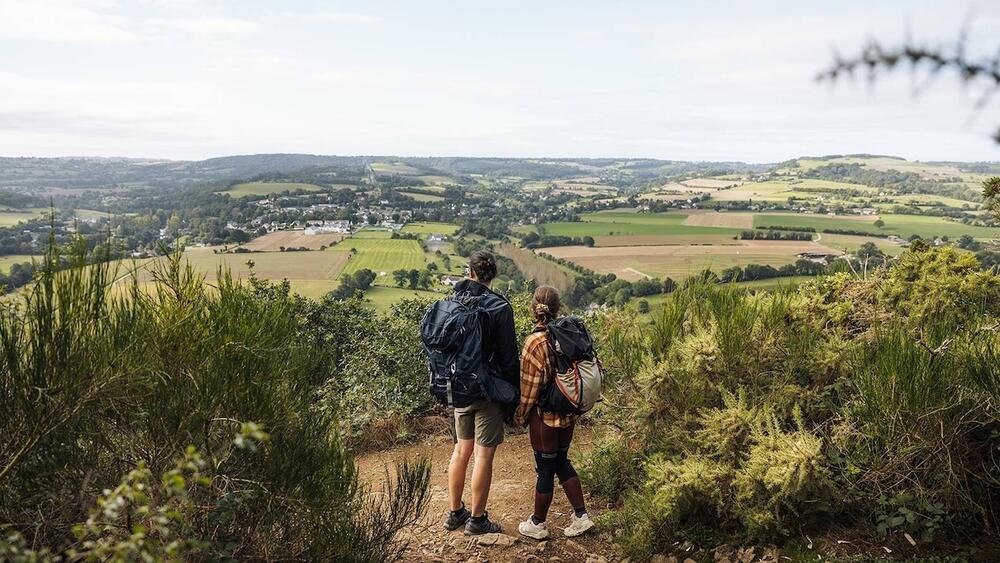 Randonnée en Suisse Normande