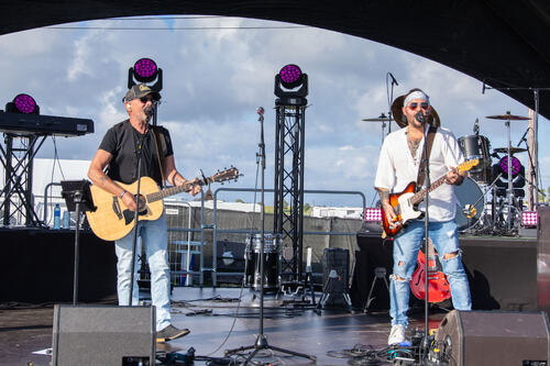 Rune Rudberg var første artist på hovedscenen under årets TENNA LIVE.