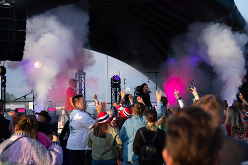 Reset fikk en varm mottakelse på Tenna og skrøt senere av det engasjerte festivalpublikummet.