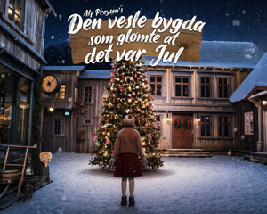 Den vesle bygda som glømte at det var jul Den Vesle Bygda med logo og bilde