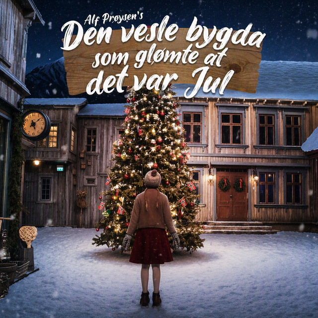 Den Vesle Bygda med logo og bilde