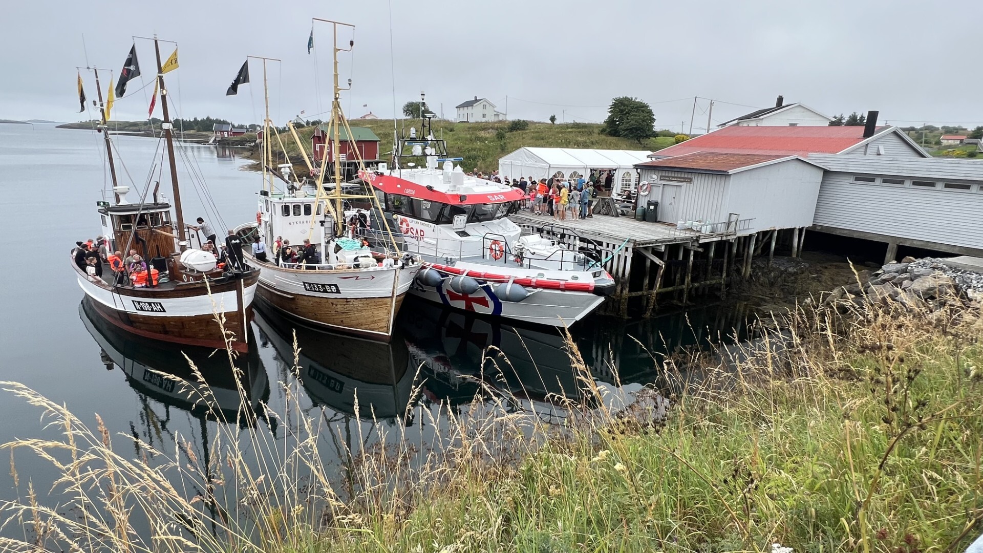Sjørøverfestival i Brsøy_båter