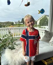 Erik Moe 7 år