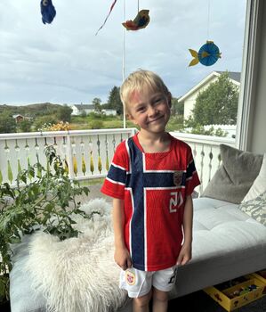 Erik Moe 7 år
