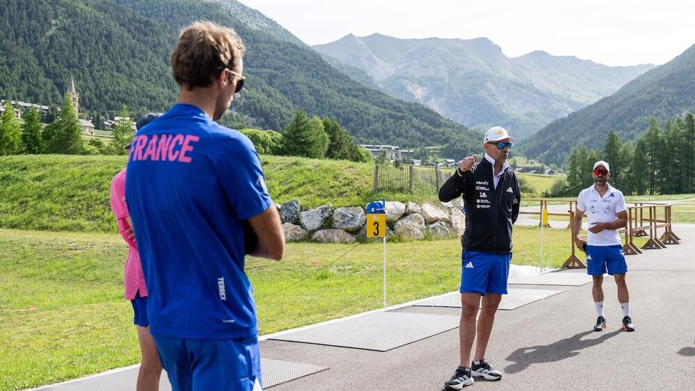 Simon Fourcade et Siegfried Mazet