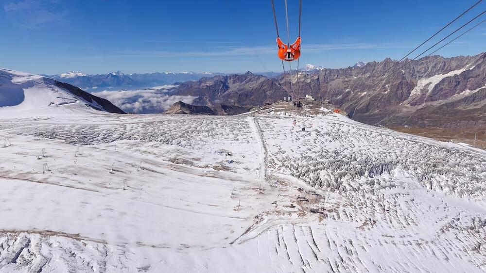 Zermatt glacier