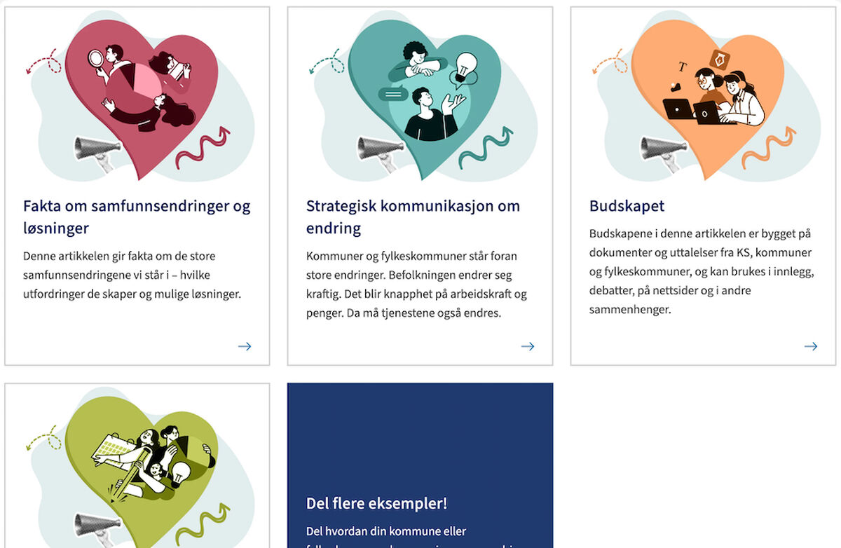 Klipp fra forsiden. Fra forsiden av siden med råd