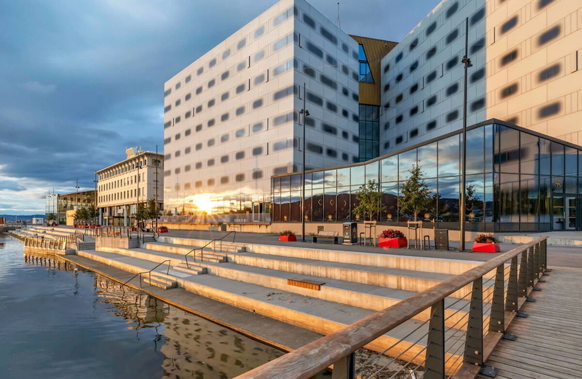 Clarion Hotel Trondheim Hotellet sett utenfra