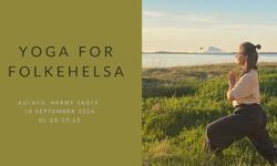 Yoga for folkehelsa