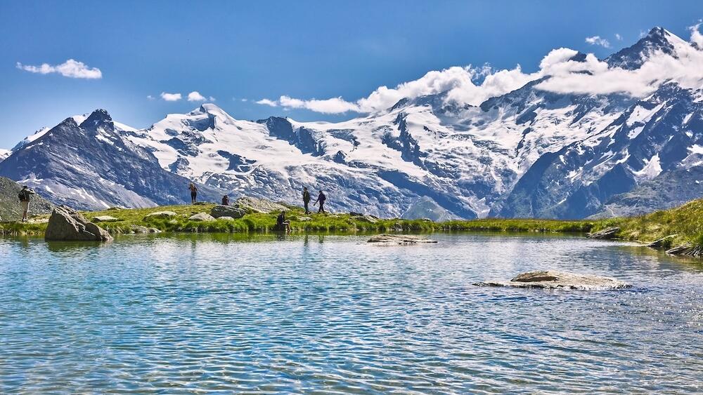 Saas Fee en été