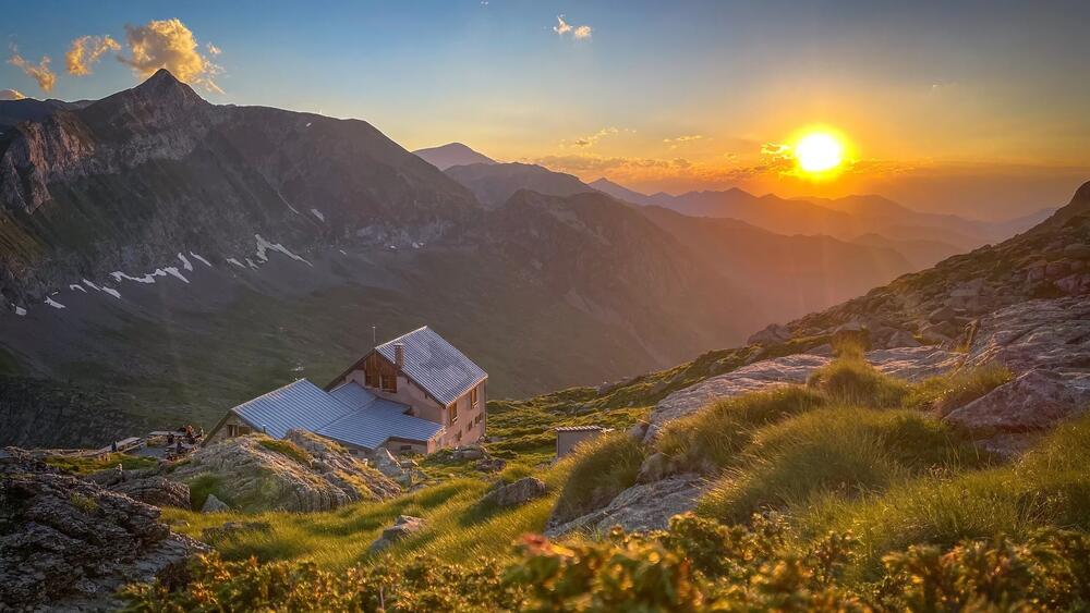 Refuge en montagne