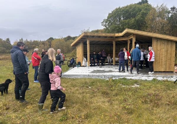 Åpning av gapahuken ved Storvatnet_1