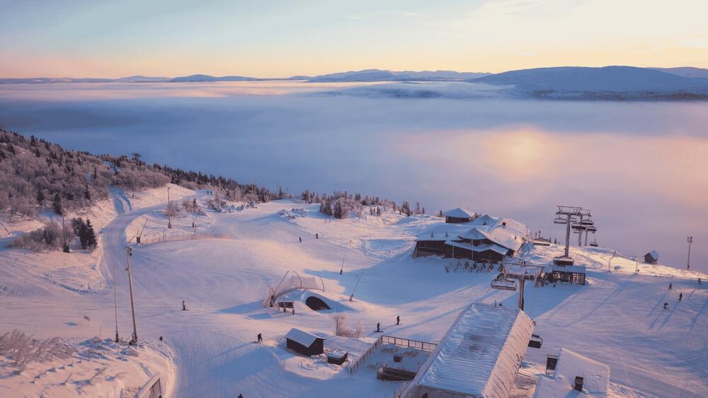 Stations de ski Suède