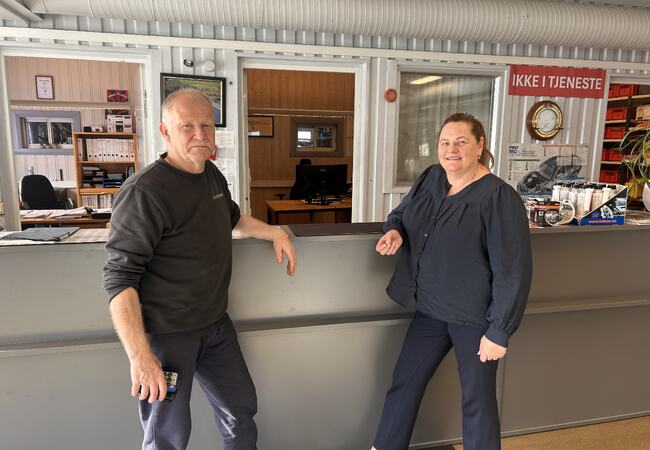 Herøy Bil legger ned_Trond og Laila