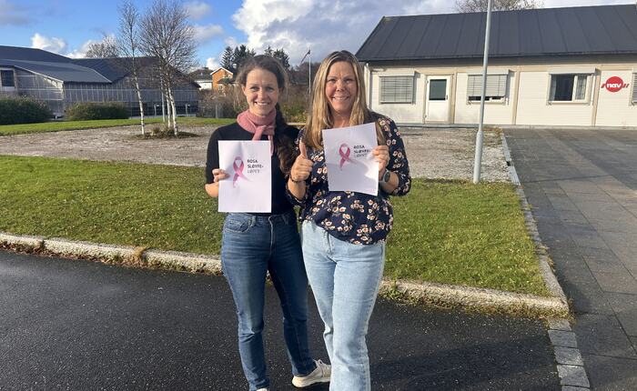 Rosa Sløyfe løp_Mai-Lis og Kristin