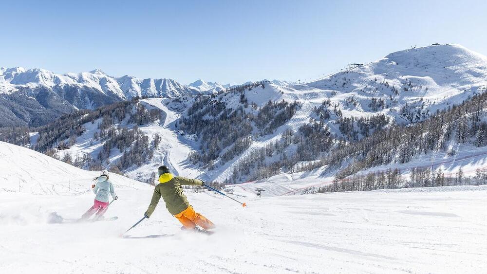 Neige dans les Alpes